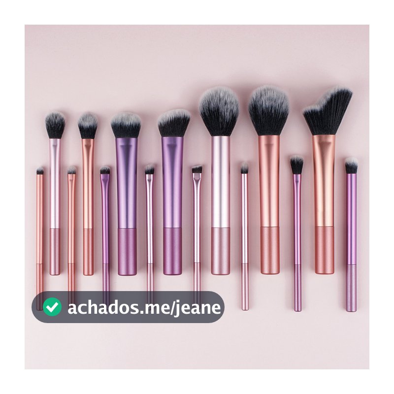 Conjunto de Escova De Maquiagem Profissional  7/8/12/14 Peças Alta Qualidade Criar Base sem Falhas