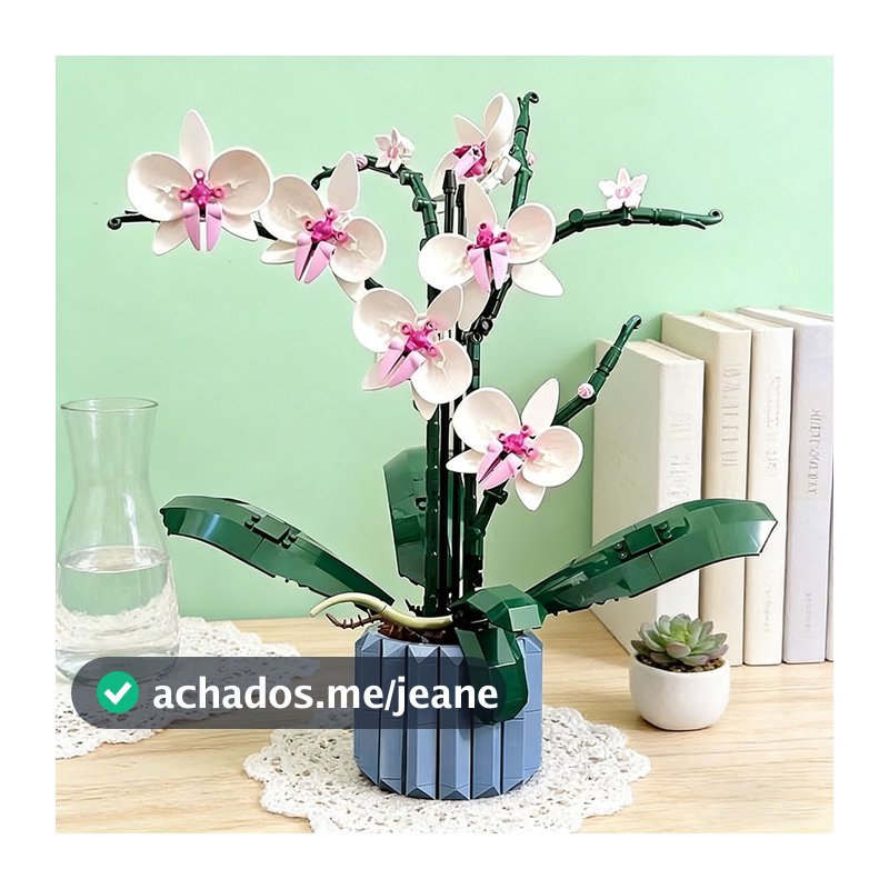 Blocos De Construção Buquê Flores De Ícones Bouquet Quantidade De Peças 608/756