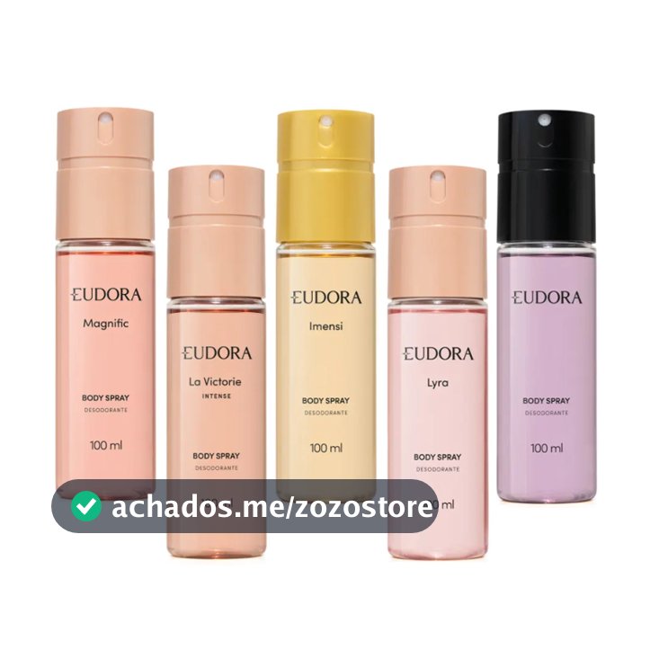 Body Spray Eudora Feminino