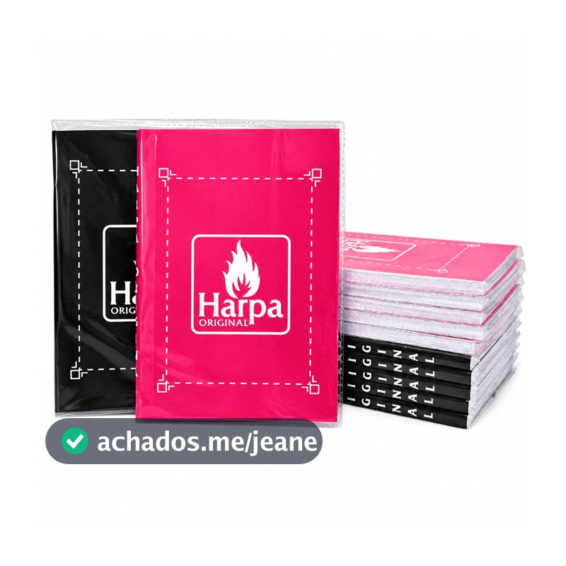 Kit 10 Harpa Cristã Original 680 Hinos e Corinhos Capa Transparente Para Igreja Louvor Assembleia de Deus