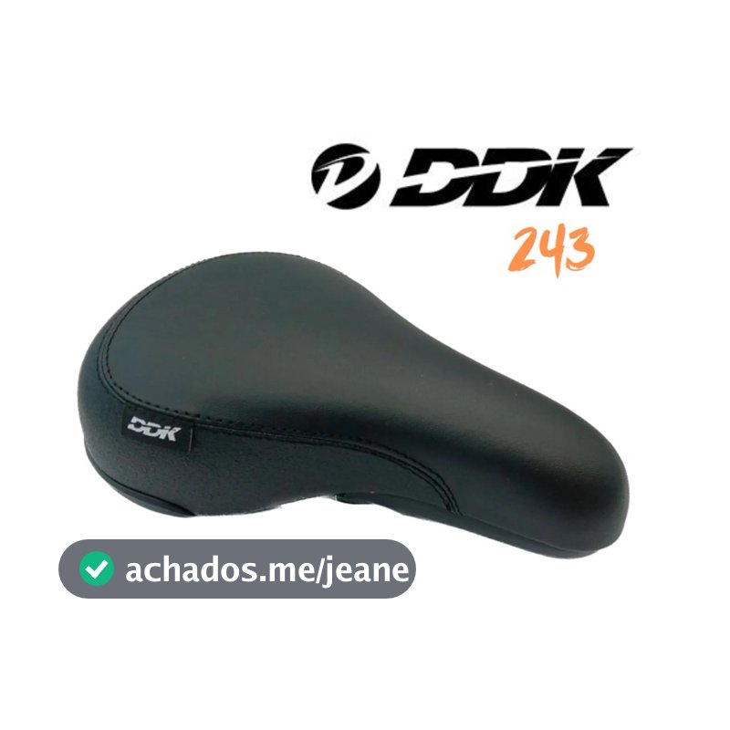 Selim Ddk 243 Bmx Fofão P/ Dirt Wheeling Bike Manobras Freeride/Grau O ORIGINAL!