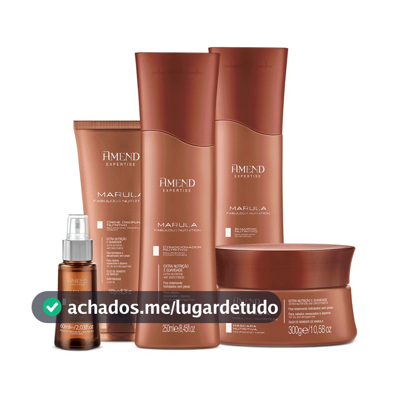 Amend Expertise KIT Marula Nutrition Completo com 5 Produtos