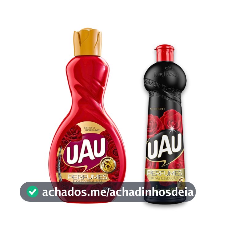 Kit Rosas e Sedução - Limpador 500ml + Multiuso