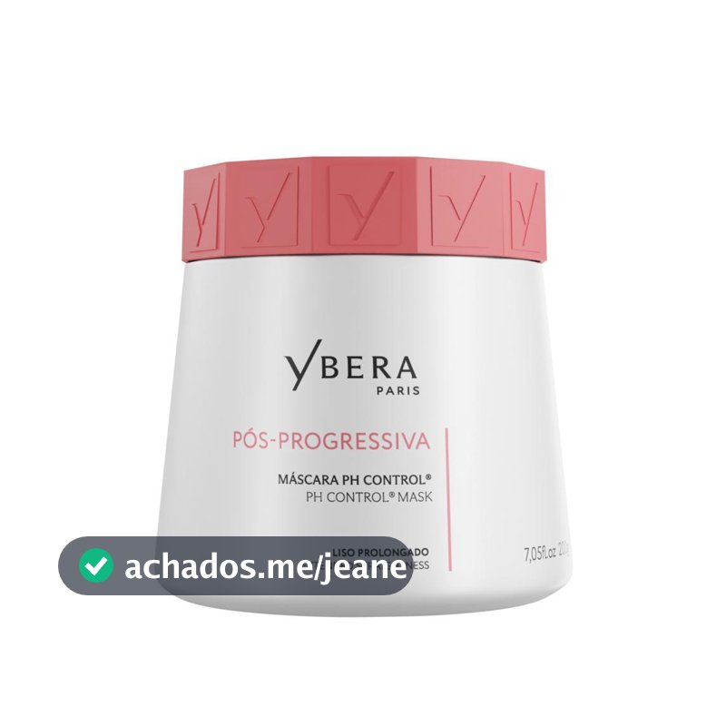 Máscara Pós-Progressiva pH Control 200g - Ybera Paris