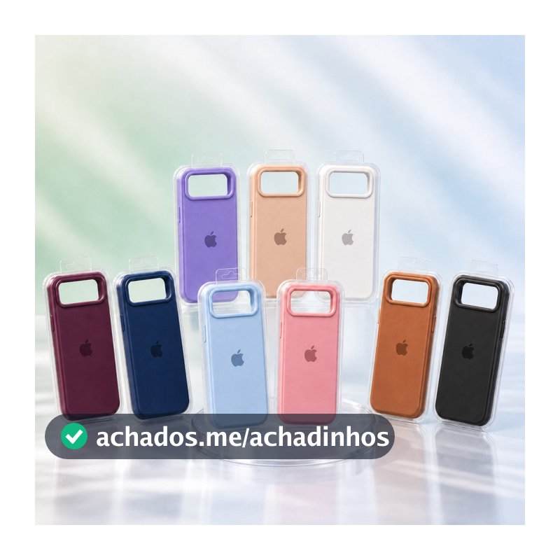 BGM—Capinha Case Silicone Aveludada Para capinha iphone 18 Pro Max /17 Pro Max Premium