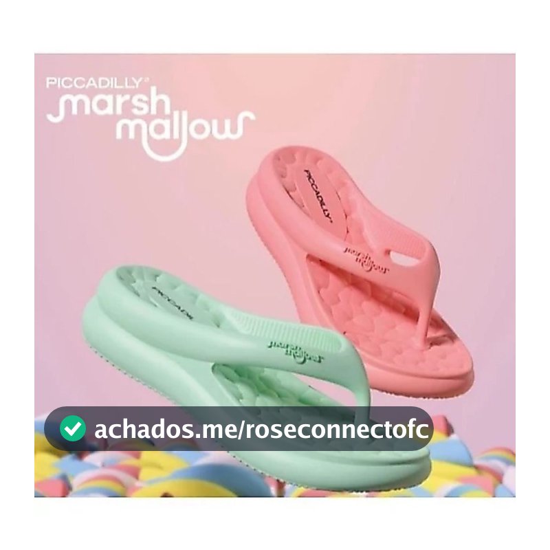 Chinelo Feminino Nuvem Ortopédico Piccadilly Marshmallow | Lançamento! | Produto Original Piccadilly