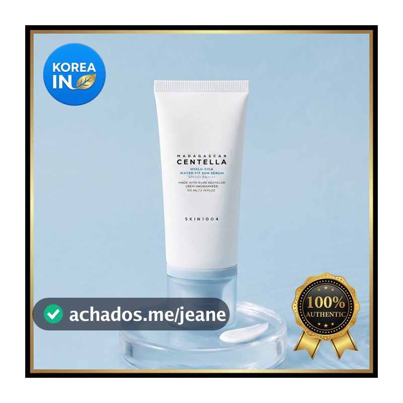 SKIN1004 Madagascar Centella Hyalu-Cica Water-Fit Sun Serum 15/50/100ml - Protetor Solar Hidratante