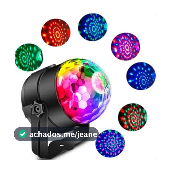 Luminaria Globo Mini Rgb Led Party Light Luzes Pronta Entrega