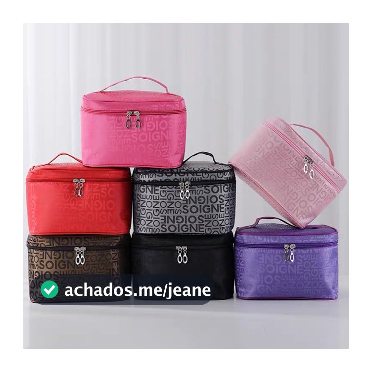 Nécessaire Feminina Para Maquiagem e Produtos Diversos de Beleza