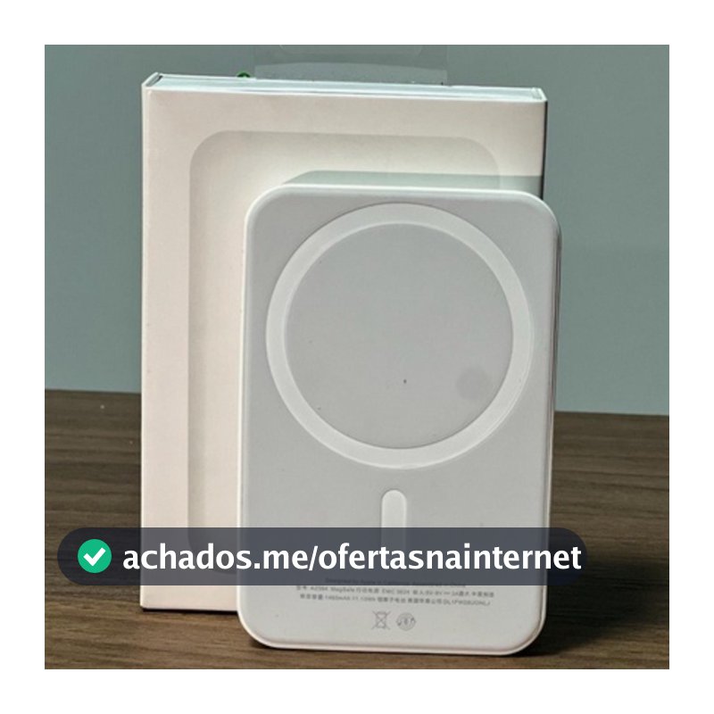Bateria Portátil Powerbank Indução Para iPhone MARISA