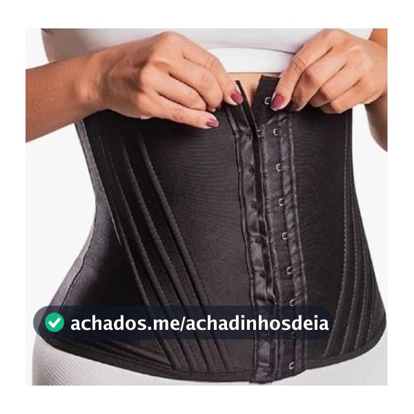 Cinta faixa emagrecedora com 12 barbatanas