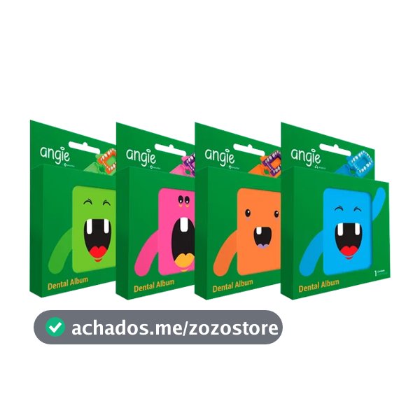 Porta Dente de Leite Infantil - Dental Álbum - Angie
