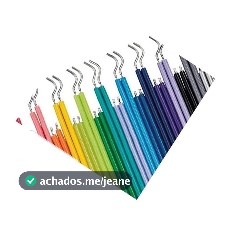 1000 Elástico Borrachinha P/ Aparelho Diversas Cores
