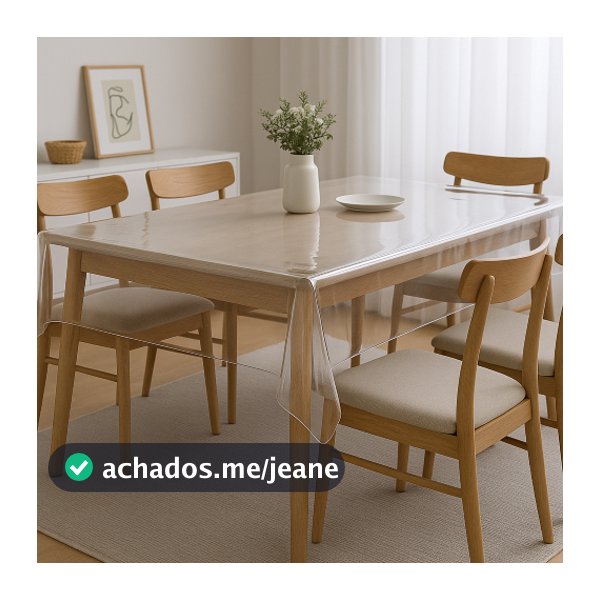 Toalha de Mesa Plástico Impermeável Pvc Grosso