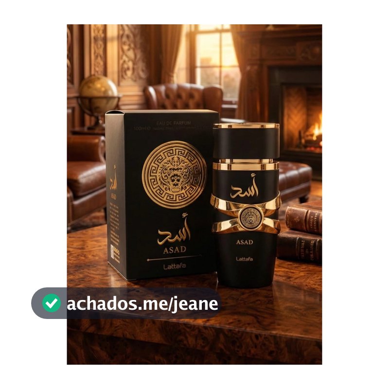 Presentes para Homens Perfume Árabe Asad Masculino 100ml EDP Eau de Parfume Estrela Charmosa