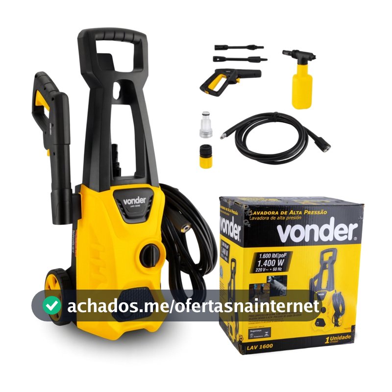 Lavadora Alta Pressão Lav1600 Vonder