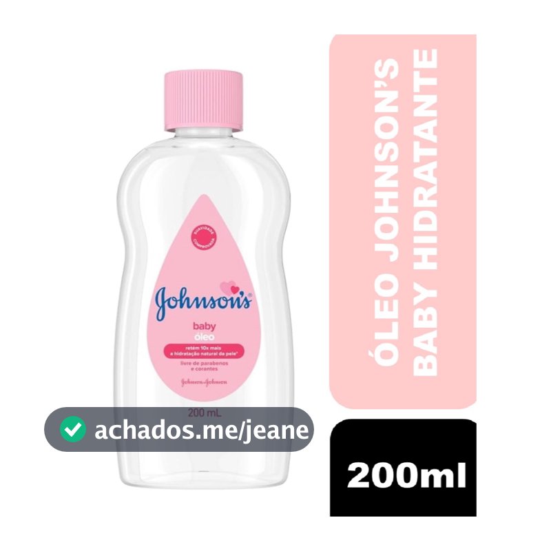 Óleo Johnson's Baby Hidratante 200ml