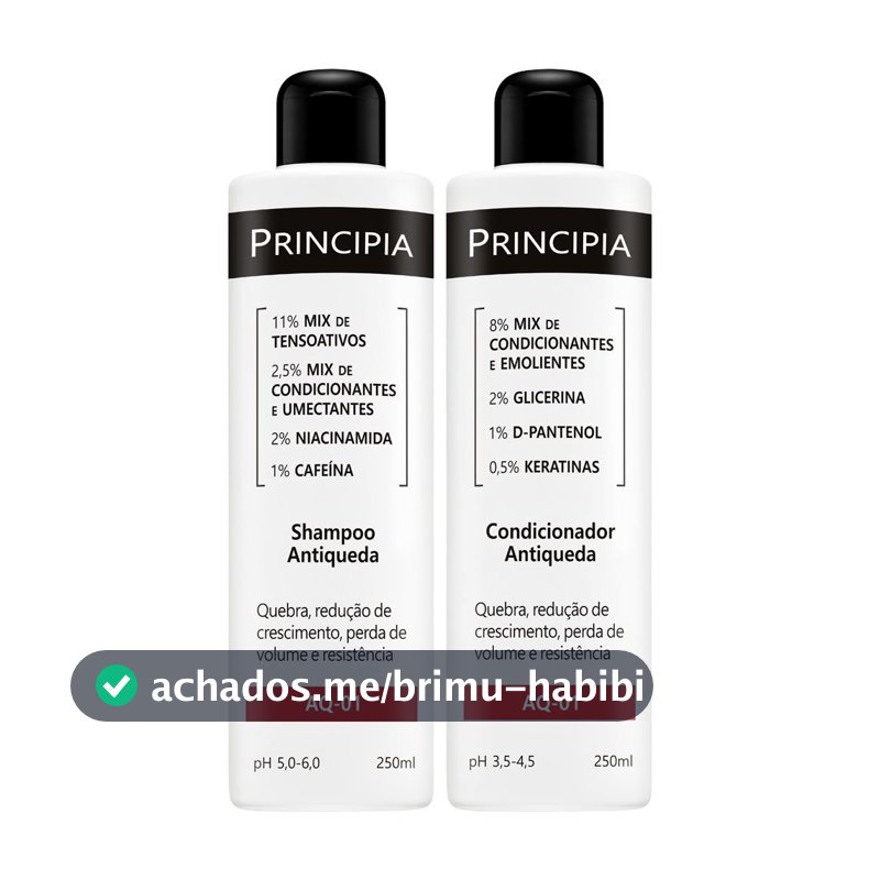 Principia Kit Shampoo e Condicionador Antiqueda AQ-01