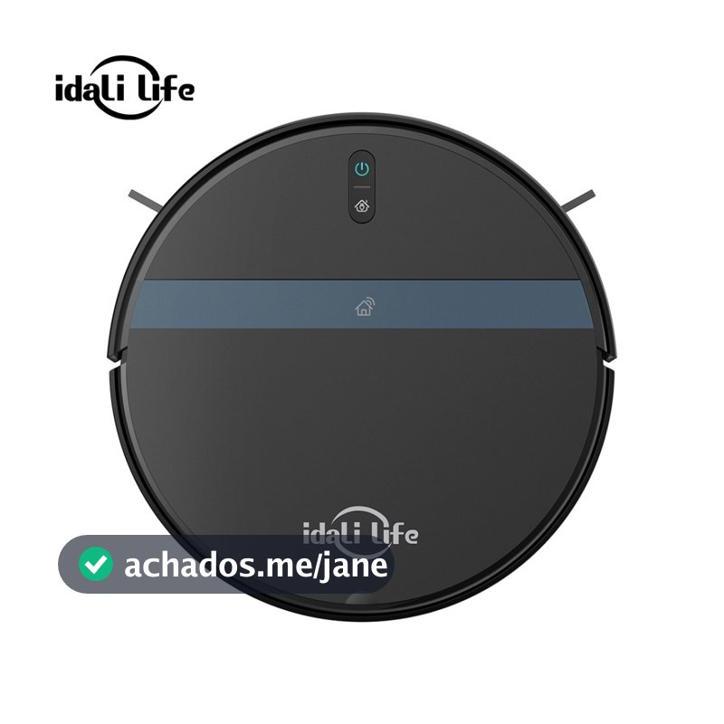 Aspirador de Pó Para Casa Robô Inteligente Com Sensores Anti- queda IDALI LIFE