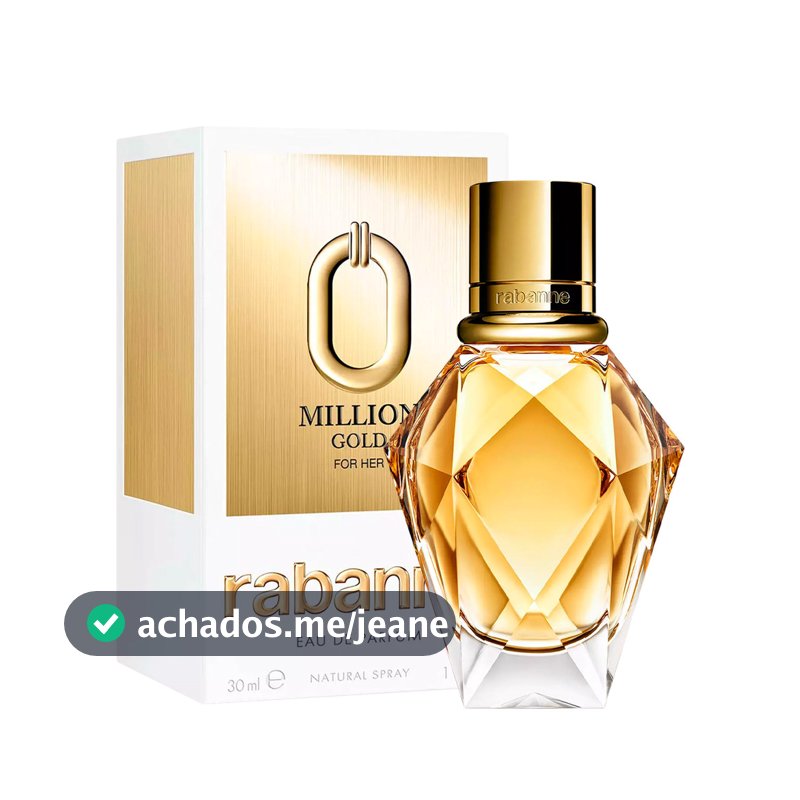 Paco Rabanne Million Gold for Her Eau de Parfum - Perfume Feminino 30ml