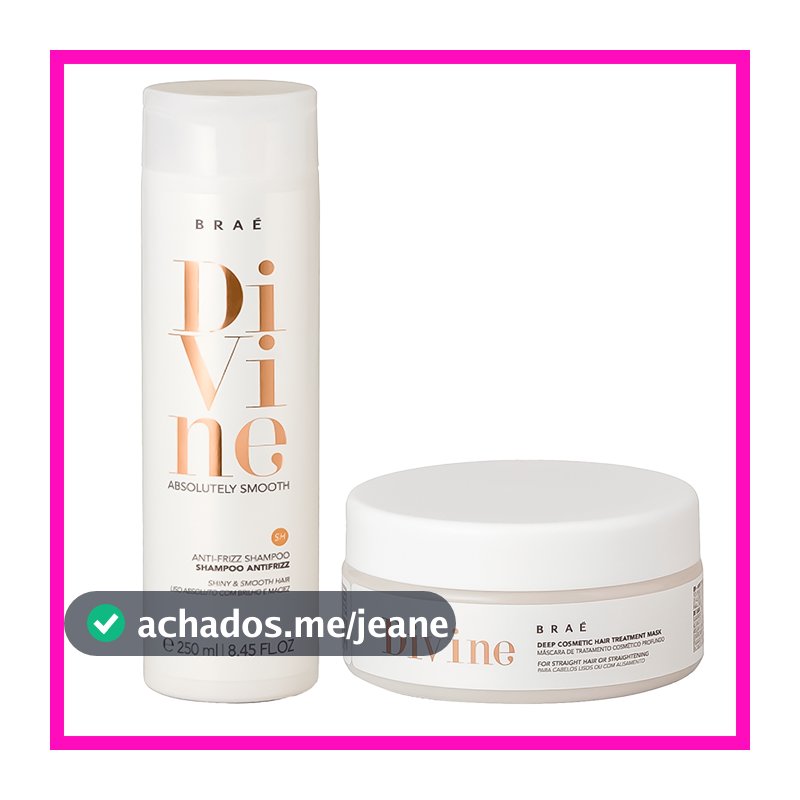 Braé Divine Shampoo + Máscara (2 Produtos)