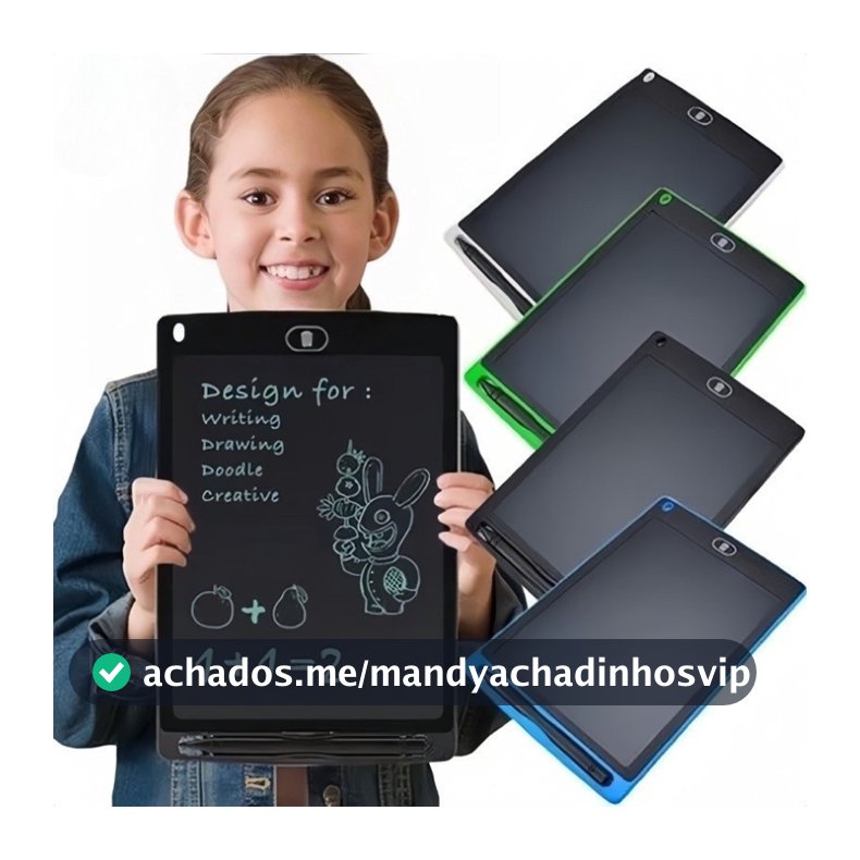 kit 5/10/15/20 Lousa Magica Lcd 8.5 Tablet Digital