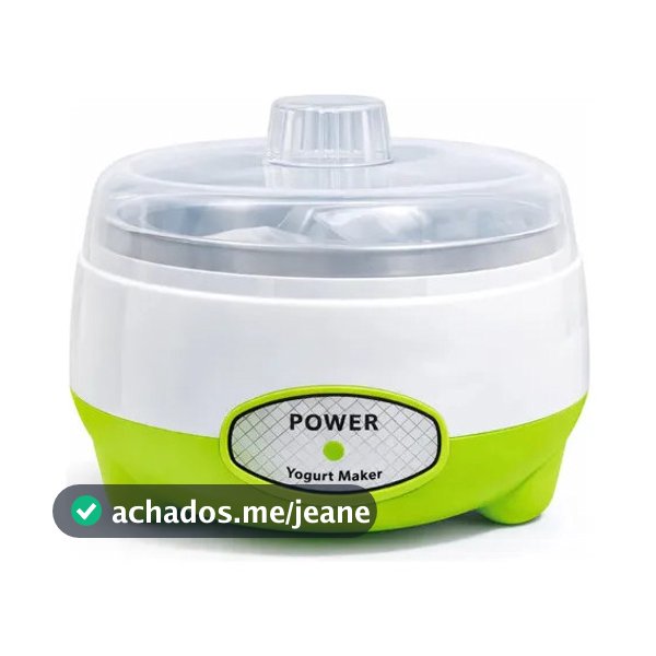 Máquina Fazer Iogurte Natural Grego 1l Iogurteira Elétrica