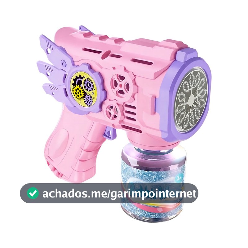 Brinquedo Maquina Bolha De Sabão Pistola Automática judy store