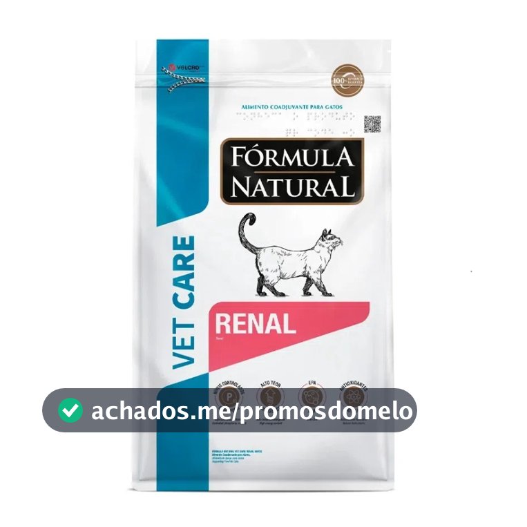 Ração Fórmula Natural Vet Care Renal Gatos 1,5kg Adimax