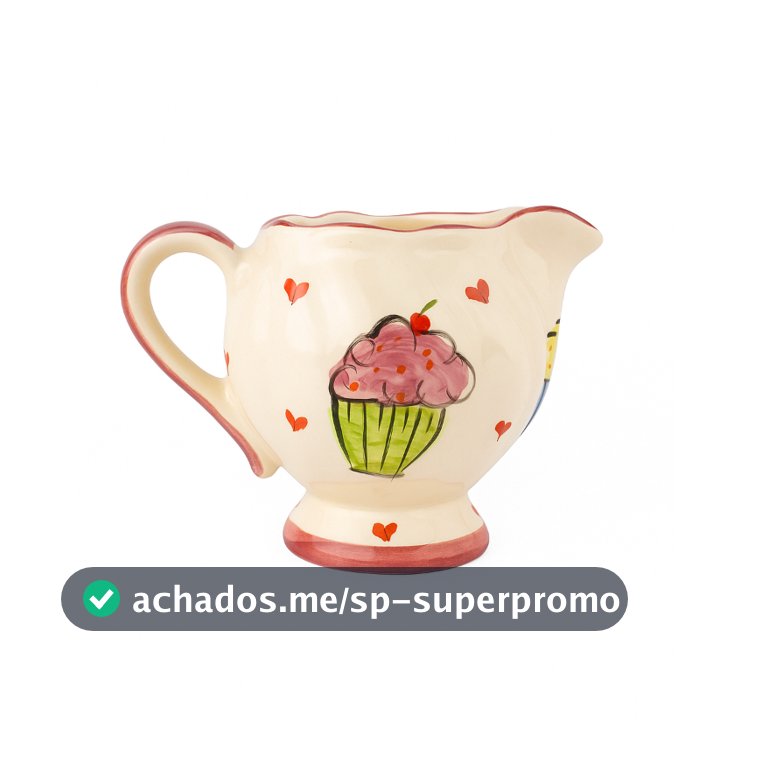 Molheira Jarra em Cerâmica 720ml Artesanal Cozinha Molhos Caldos Cremes Mantegueira