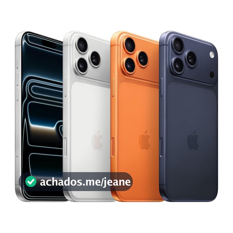 Iphone 17 Pro / 17 Pro Max 256GB 12GB Ram 5G 6.9" Oled Original Envio Imediato