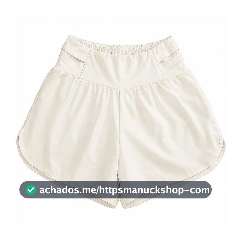 SHORT DUPLO FEMININO 360 WHITE