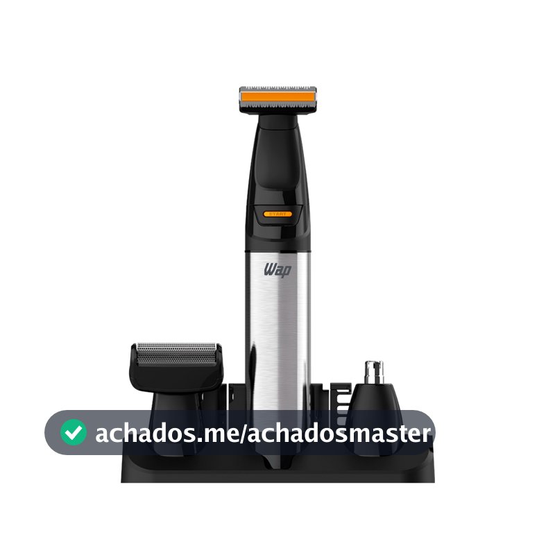 Barbeador e Aparador de Pelos Wap WSH08 Recaregável Bivolt 5W
