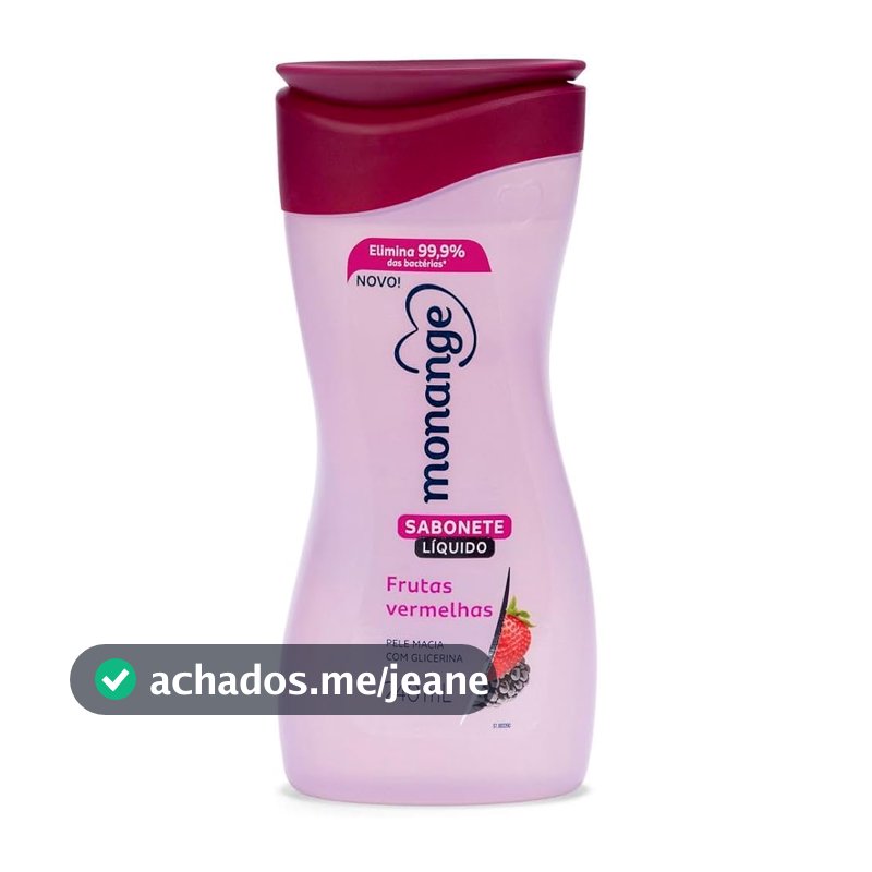 Sabonete Líquido para o Corpo Monange - 240ml