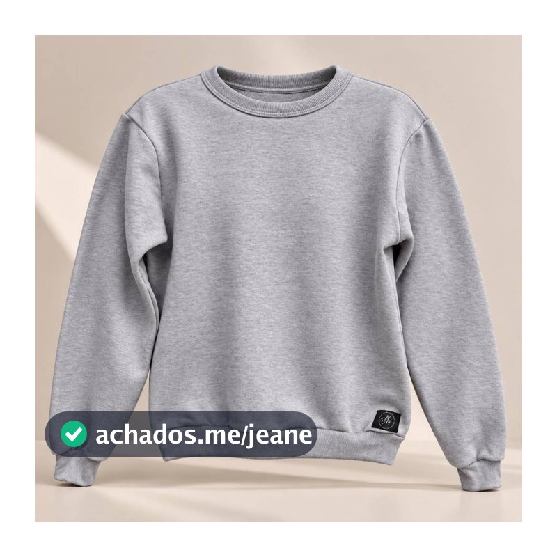 Blusa de Frio Feminino  Casaco Flanelado Blusa moletom de Frio gola o Algodão Liso Bordado sueter feminino