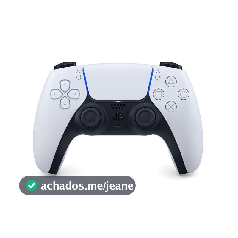 Controle Playstation 5 Sem Fio Dualsense Branco - PS5