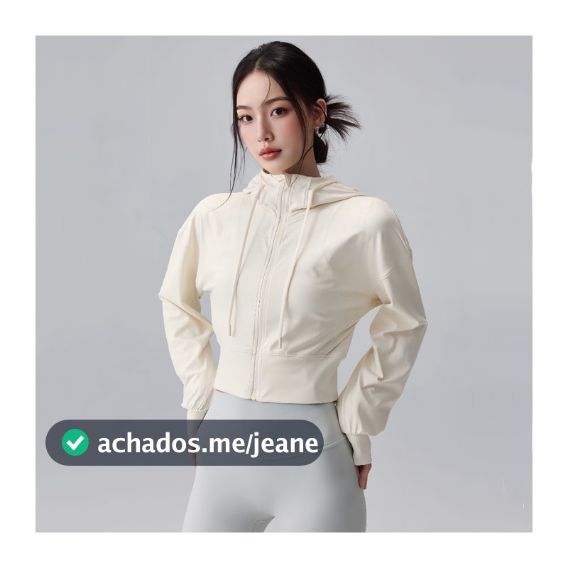 Outono inverno jaqueta esportiva com capuz Yoga Wear topo feminino Pilates treinamento manga longa magro-ajuste solto Ca