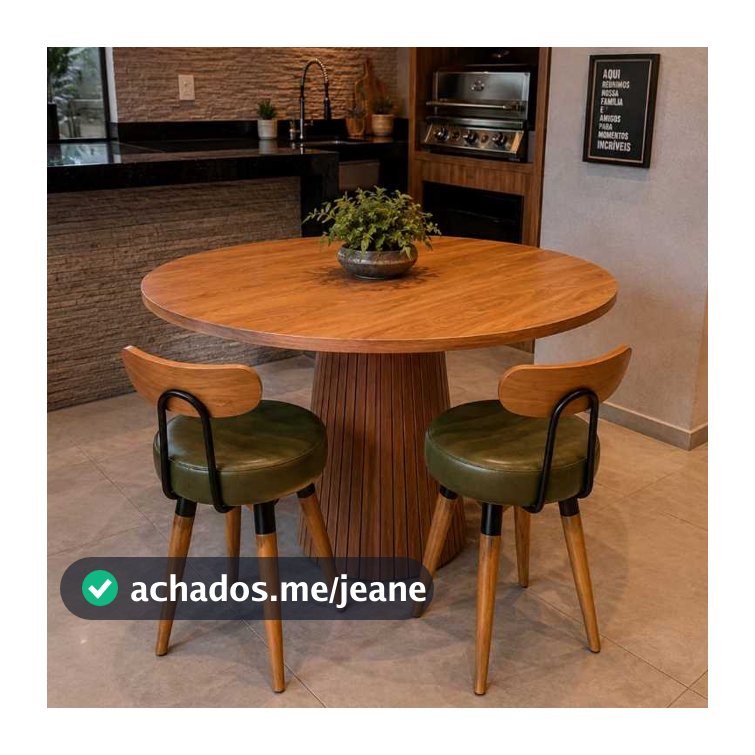 Kit Banqueta Baixa Cadeira Jantar Encosto Ergonomico Cozinhas Premium Corissimo Resistente Area Gourmet