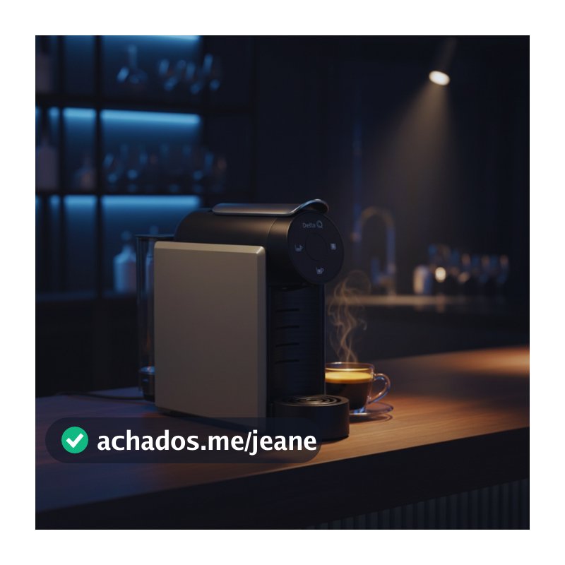 Máquina de Café Expresso Delta Q Mini Qool - Cafeteira Elétrica em Cápsulas Exclusivas Delta Q