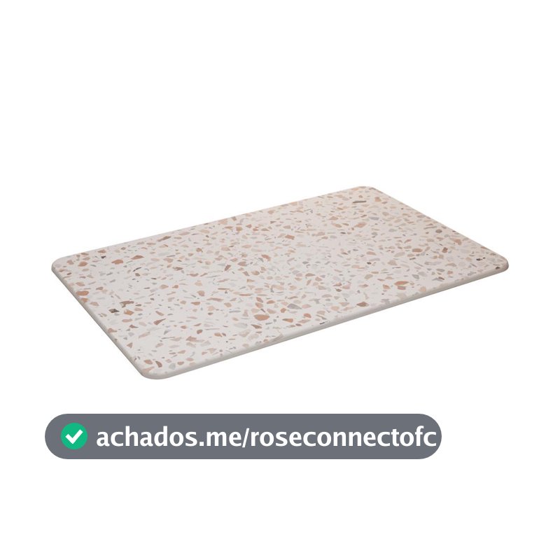 Tapete para Banheiro em Pedra Diatomita Lyor Granilite 60x39cm Absorção Rápida Antiderrapante Secagem Rápida Pisos Macio