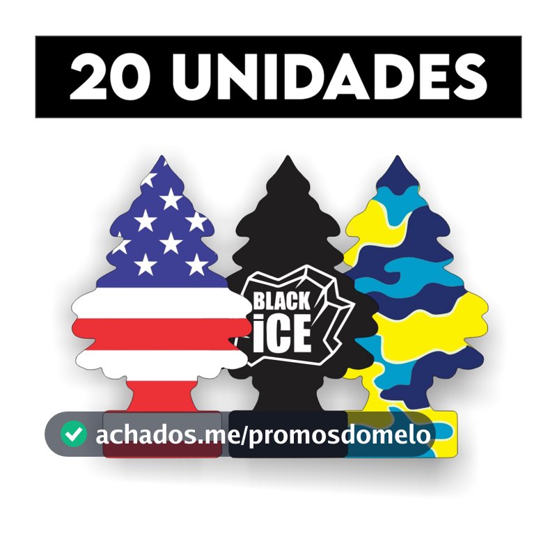 Kit 20 Cheirinho de carro Aromatizador Cheirinho Para Carro Pinheiro Sortidos Escolha a Essência