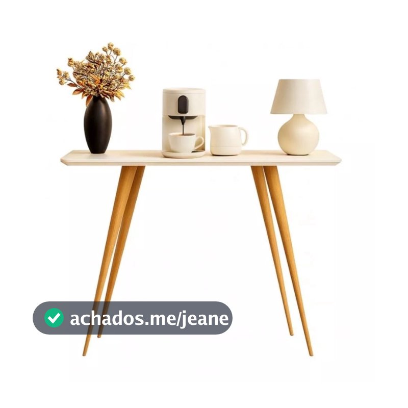 Mesa Aparador Buffet Cantinho de Café Multifuncional Decoração Sala Cozinha Moderna MDF