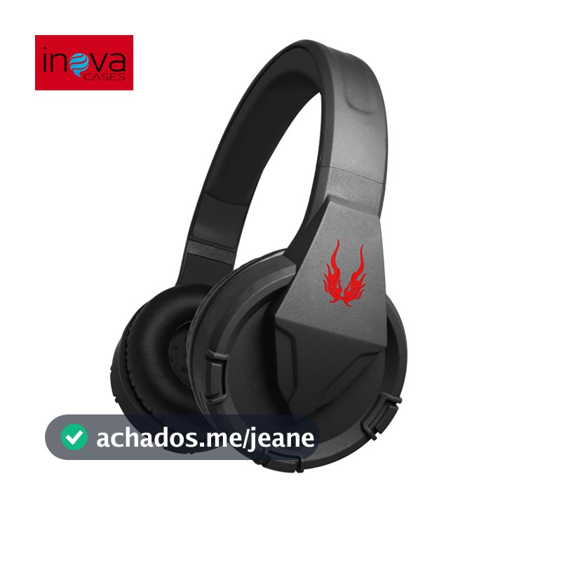 INOVA fone de ouvido bluetooth sem fio Headset Gamer Microfone P2 3.5mm TF Universal KV-6709