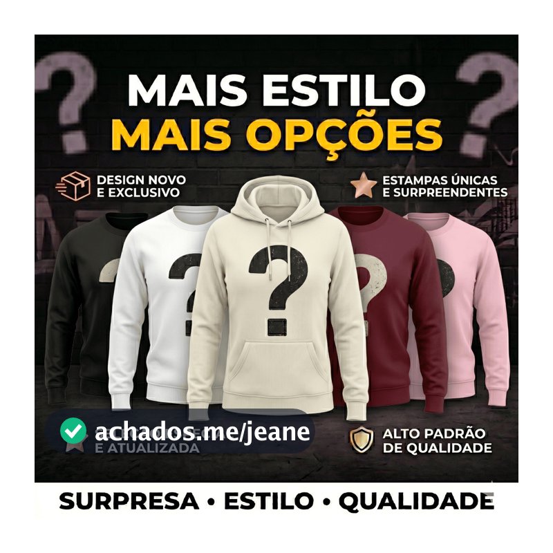 Moletom Masculino Surpresa Streetwear Flanelado Queima De Estoque Blusa Masculina Blusas Masculinas De Frio Canguru