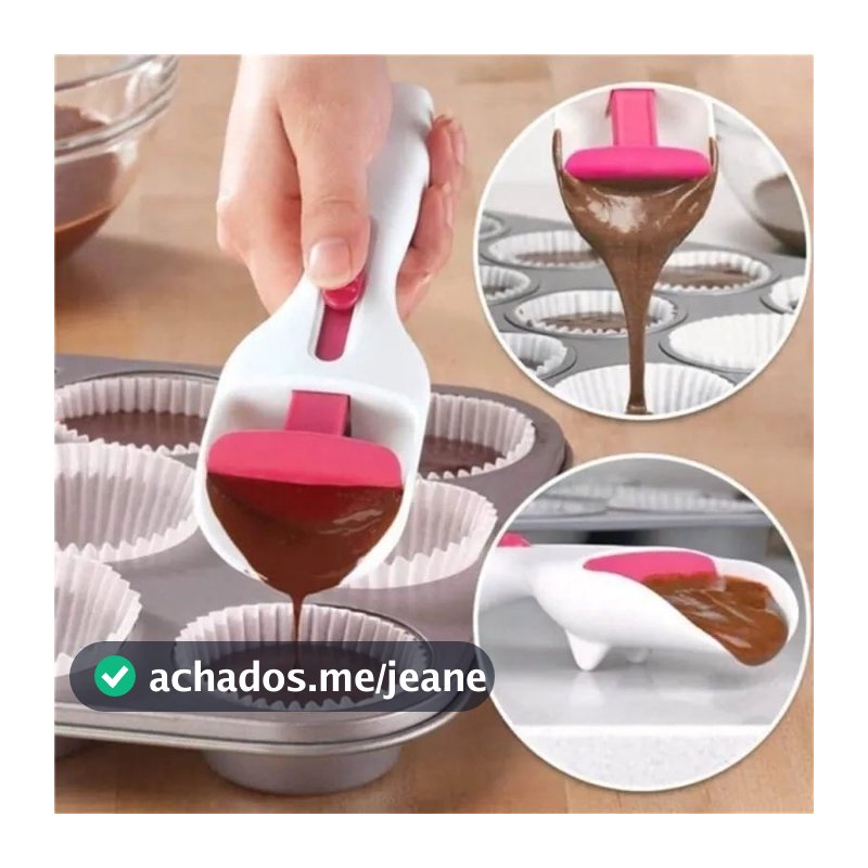 Espátula dosadora para massas scoop