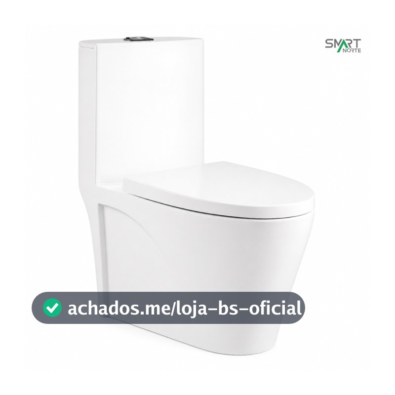 Vaso Sanitário Acoplado (monobloco) Confort Plus
