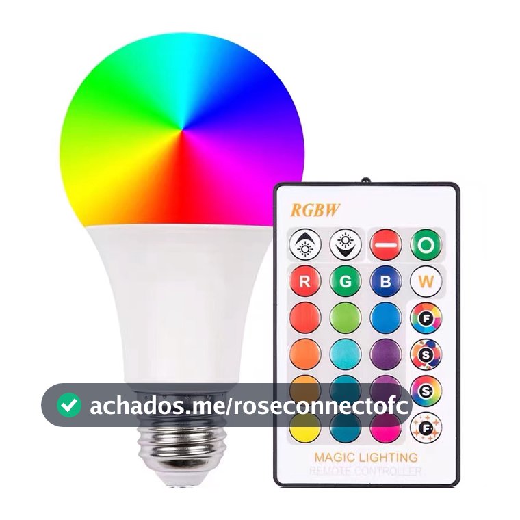 5W / 10W / 15W / E27 RGB, lâmpada LED LAMBPATDA BULBO, luz de controle RGB  luz LED colorida