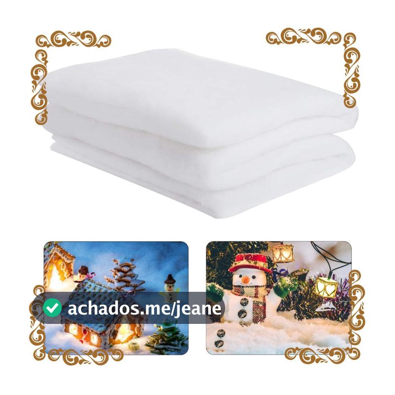 Cobertor De Cobertura De Neve De Natal , Tapete Falso De Algodão Artificial De 80  240CM , Cenário De Árvore De Flocos