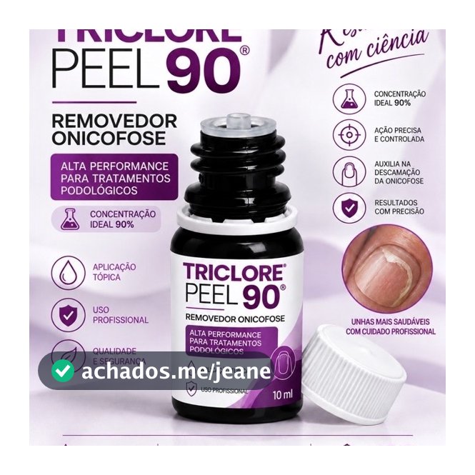 Triclore Peel 90% – ATA | Removedor de Onicofose