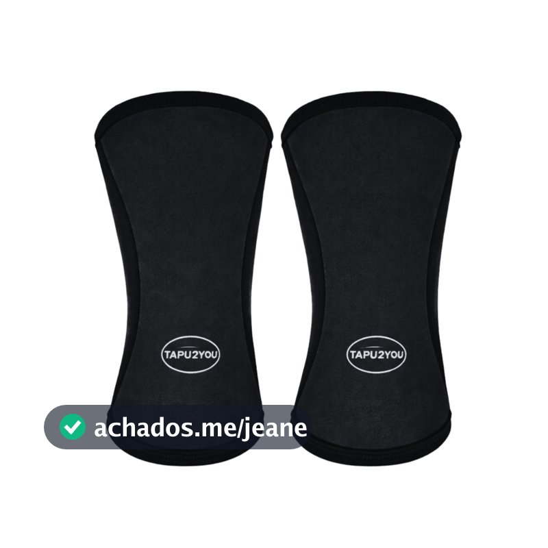 Joelheira Neoprene 7mm Performance Crossfit Cross Funcional Musculação LPO Agachamento Hyrox